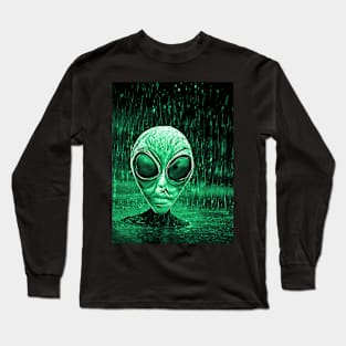 Planet X Aliens Sci-Fi NFT Collection Long Sleeve T-Shirt